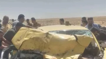 توفي ركاب الدراجة النارية… حادث مروع بين مركبتين على طريق سامراء