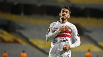 سيف جعفر يُتوج كأفضل لاعب في لقاء الزمالك وفاركو