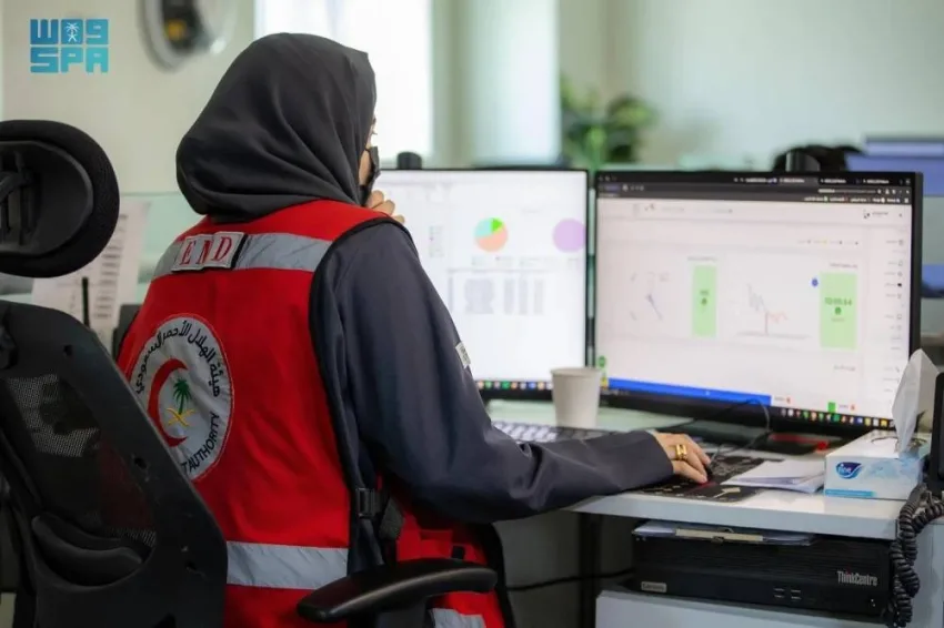أكثر من 200 موظف في الترحيل الطبي يتعاملون مع البلاغات الإسعافية خلال موسم الحج.