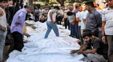 19 شهيدًا منذ صباح اليوم في وسط قطاع غزة نتيجة القصف الإسرائيلي.