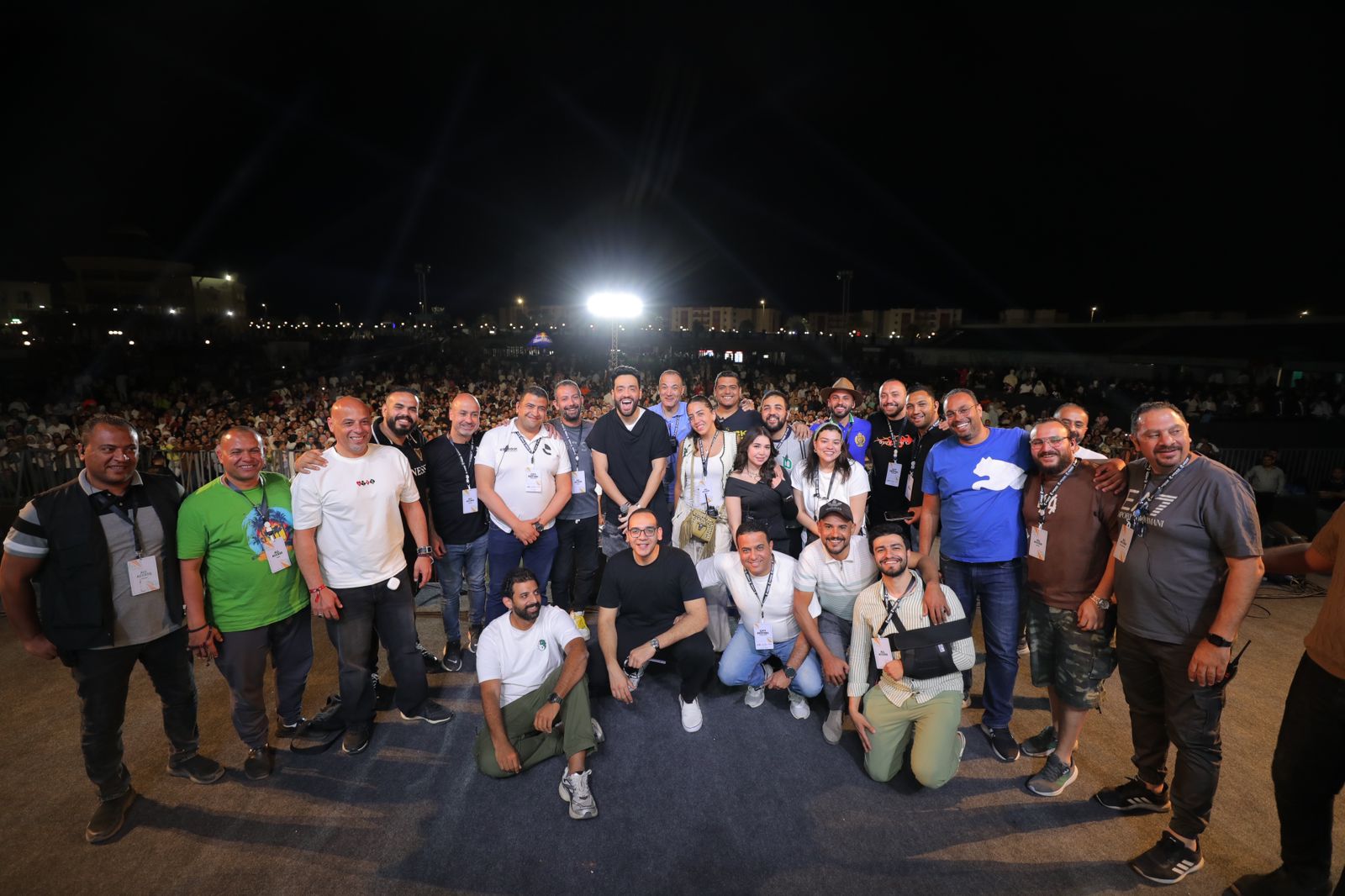 رامي جمال مع الجماهير