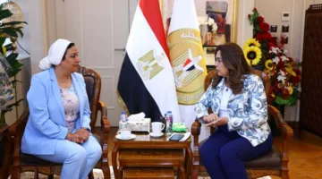 وزيرة التنمية المحلية تلتقي النائبة نشوي الديب لمناقشة مجموعة من القضايا التي تهم المواطنين