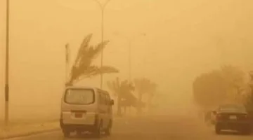 عواصف رملية قوية في الوادي الجديد