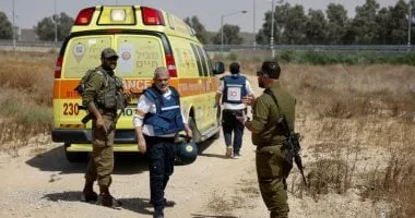 مقتل جندى إسرائيلى وإصابة آخرين جراء انفجار مبنى فى رفح الفلسطينية