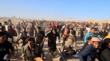 فيديو: عناصر من شركة الأمن الأمريكية يطلقون النار على فلسطينيين خلال استلامهم المساعدات في غزة