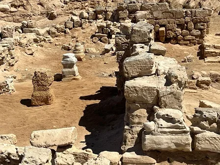 أبو مينا: معلومات عن الموقع الأثري في برج العرب بالإسكندرية بعد تخطيه مرحلة الخطر. أبو مينا: معلومات عن الموقع الأثري في برج العرب بالإسكندرية بعد تخطيه مرحلة الخطر.