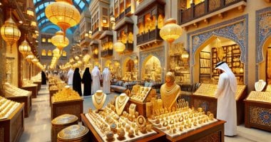 سعر الذهب اليوم الاثنين 5 مايو 2025 فى السعودية عيار 21 بـ341.25 ريال