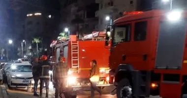 السيطرة على حريق فى مخلفات بكفر الدوار دون وقوع إصابات