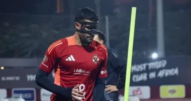 عطية الله ينتظم في تدريبات الأهلي الجماعية بعد أسبوع