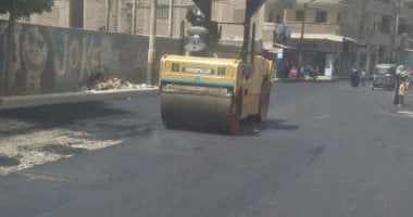 تنفيذ 81% من أعمال الرصف بالشوارع الداخلية بمدينة القنايات فى الشرقية