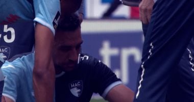إصابة أحمد حسن كوكا في فوز لوهافر القاتل ضد أوكسير بالدوري الفرنسي