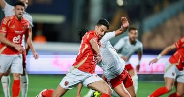 75 دقيقة.. الأهلى 4 – 0 حرس الحدود.. ونزول معلول وجراديشار