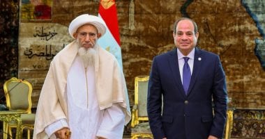 الرئيس السيسى يستقبل سلطان طائفة البهرة بالهند