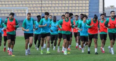 المصري يختتم استعداداته لمواجهة الأهلي في الدوري