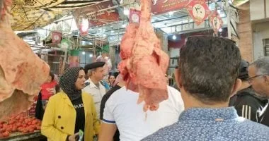 ضبط طن لحوم غير مطابق للمواصفات وتحرير 30 مخالفة تموينية فى الإسماعيلية