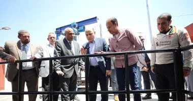 محافظ كفر الشيخ يفتتح محطة رفع صرف صحى قرية الشهابية لخدمة 15 ألف نسمة.. فيديو