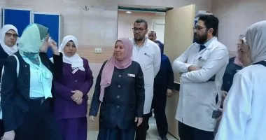 مدير التأمين الصحى بالقليوبية تتابع جاهزية الطوارئ والخدمات الطبية بمستشفى النيل