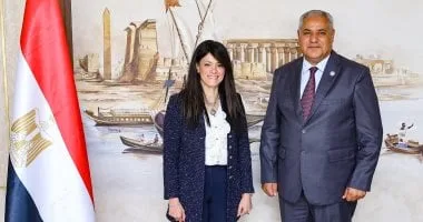 وزيرة التخطيط تجتمع مع الممثل الإقليمي لمنظمة الأغذية والزراعة (الفاو)