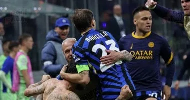 الإنتر ضد برشلونة.. النيراتزوري يتقدم بالرابع فى الشوط الإضافى الأول 4-3.. صور