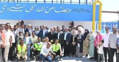 تخدم 69 ألف نسمة.. محافظ قنا يفتتح محطة مياه شرب الجبيل المدمجة