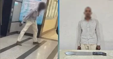 القبض على شخص اقتحم مستشفى بأسوان وروع طاقم التمريض والأطباء.. فيديو