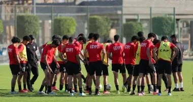 منتخب الشباب يختتم تدريباته لمواجهة تنزانيا في كأس الأمم الأفريقي