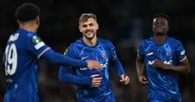 تشيلسى ضد يورجوردين.. البلوز يتفوق بهدف فى الشوط الأول.. فيديو