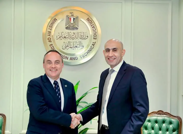 وزير التعليم يلتقي بالممثل الدائم لصندوق الأمم المتحدة للسكان لمناقشة تعزيز التعاون المشترك وزير التعليم يلتقي بالممثل الدائم لصندوق الأمم المتحدة للسكان لمناقشة تعزيز التعاون المشترك