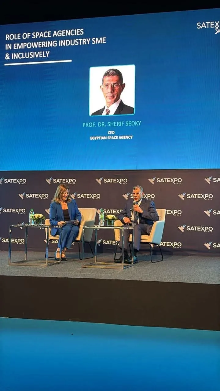 الوكالة المصرية للفضاء تستكشف فرص التعاون الإقليمي والدولي في مؤتمر “سات إكسبو 2025” بدبي