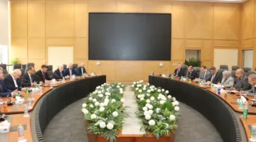وزير الكهرباء يلتقي بالنائب الأول لمدير عام شركة “روسآتوم” الروسية للطاقة النووية.