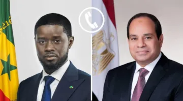 مكالمة هاتفية بين الرئيس السيسي ونظيره السنغالي لتعزيز التعاون المشترك والتنسيق الإقليمي