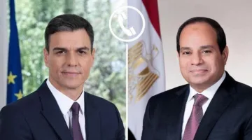 الرئيس السيسي يتلقى مكالمة من رئيس حكومة إسبانيا