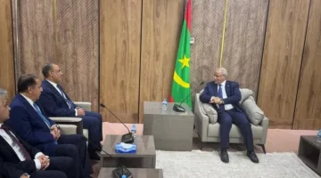 وزير الخارجية يجتمع برئيس البرلمان الموريتاني في نواكشوط