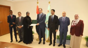 وزير الزراعة يحتفل بتخرج المتدربين الصوماليين في برنامج إدارة التربة والري والمحاصيل
