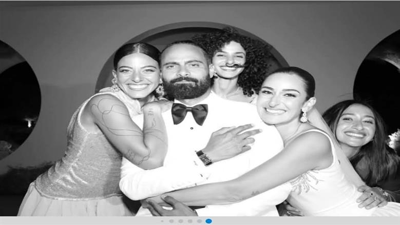 أول ظهور لشقيقات أمينة خليل في حفل زفافها (صور) - الوطن