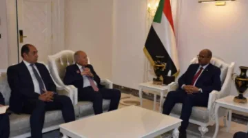 أبو الغيط يجتمع بالفريق أول إبراهيم جابر، نائب رئيس مجلس السيادة السوداني