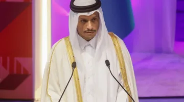 رئيس وزراء قطر: الحل في غزة يتطلب المساعي الدبلوماسية فقط.