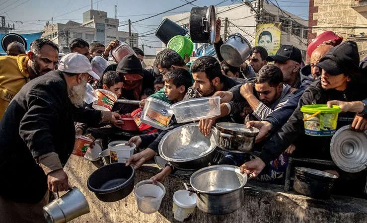 أوكسفام: السكوت عن المجاعة في غزة هو نوع من التواطؤ. أوكسفام: السكوت عن المجاعة في غزة هو نوع من التواطؤ.