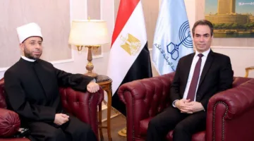 وزير الأوقاف يزور ماسبيرو لتسجيل حلقات البرنامج الجديد “حديث الروح”