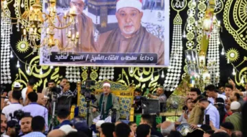 محافظ الدقهلية يقدم تعازيه في وفاة القارئ الشيخ السيد سعيد في الجمالية
