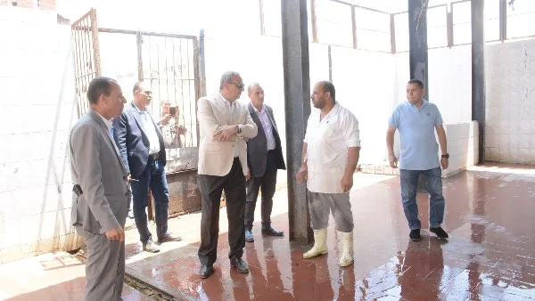 محافظ الغربية: تنفيذ القانون بخصوص الذبح غير القانوني خارج المجازر خلال عيد الأضحى محافظ الغربية: تنفيذ القانون بخصوص الذبح غير القانوني خارج المجازر خلال عيد الأضحى