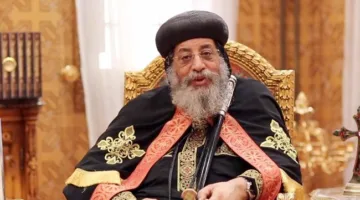 البابا تواضروس الثاني يقيم قداس الذكرى الذهبية لوضع حجر الأساس لكنيسة السيدة العذراء مريم في أرض الجولف.