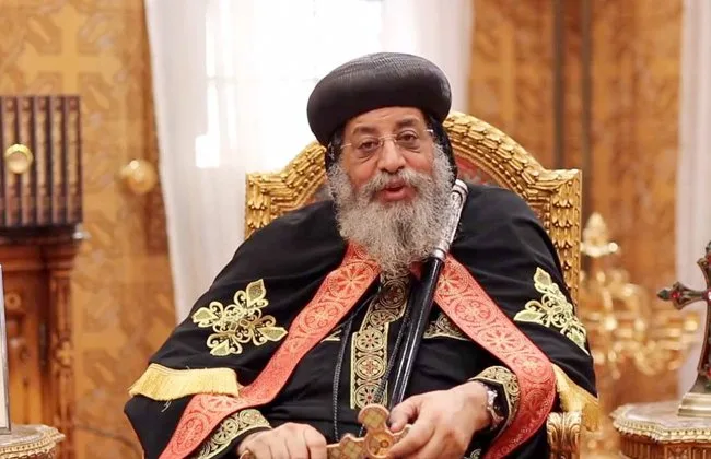 البابا تواضروس الثاني يقيم قداس الذكرى الذهبية لوضع حجر الأساس لكنيسة السيدة العذراء مريم في أرض الجولف. البابا تواضروس الثاني يقيم قداس الذكرى الذهبية لوضع حجر الأساس لكنيسة السيدة العذراء مريم في أرض الجولف.