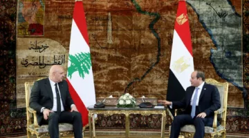 السيسي: مصر تندد بتجاوزات إسرائيل وتطالب بانسحابها التام من الأراضي اللبنانية