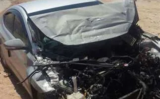 شمال سيناء: ثلاثة مصابين جراء انقلاب سيارة في منطقة القصيمة