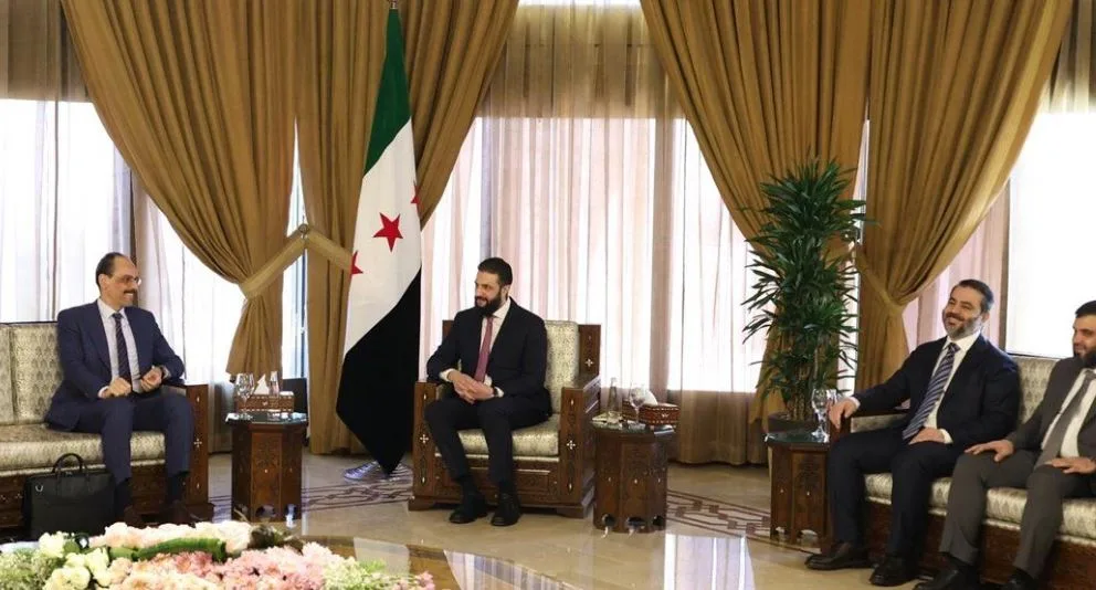 رئيس الاستخبارات التركية يزور دمشق للقاء الشرع رئيس الاستخبارات التركية يزور دمشق للقاء الشرع
