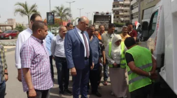 محافظ القليوبية يزور 70 آلية تنظيف لتعزيز نظام إدارة النفايات وتحسين مستوى الخدمات
