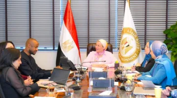 وزيرة البيئة تناقش مع منسق المبادرة الأفريقية طرق تسريع الجهود لتحقيق الأمن الغذائي