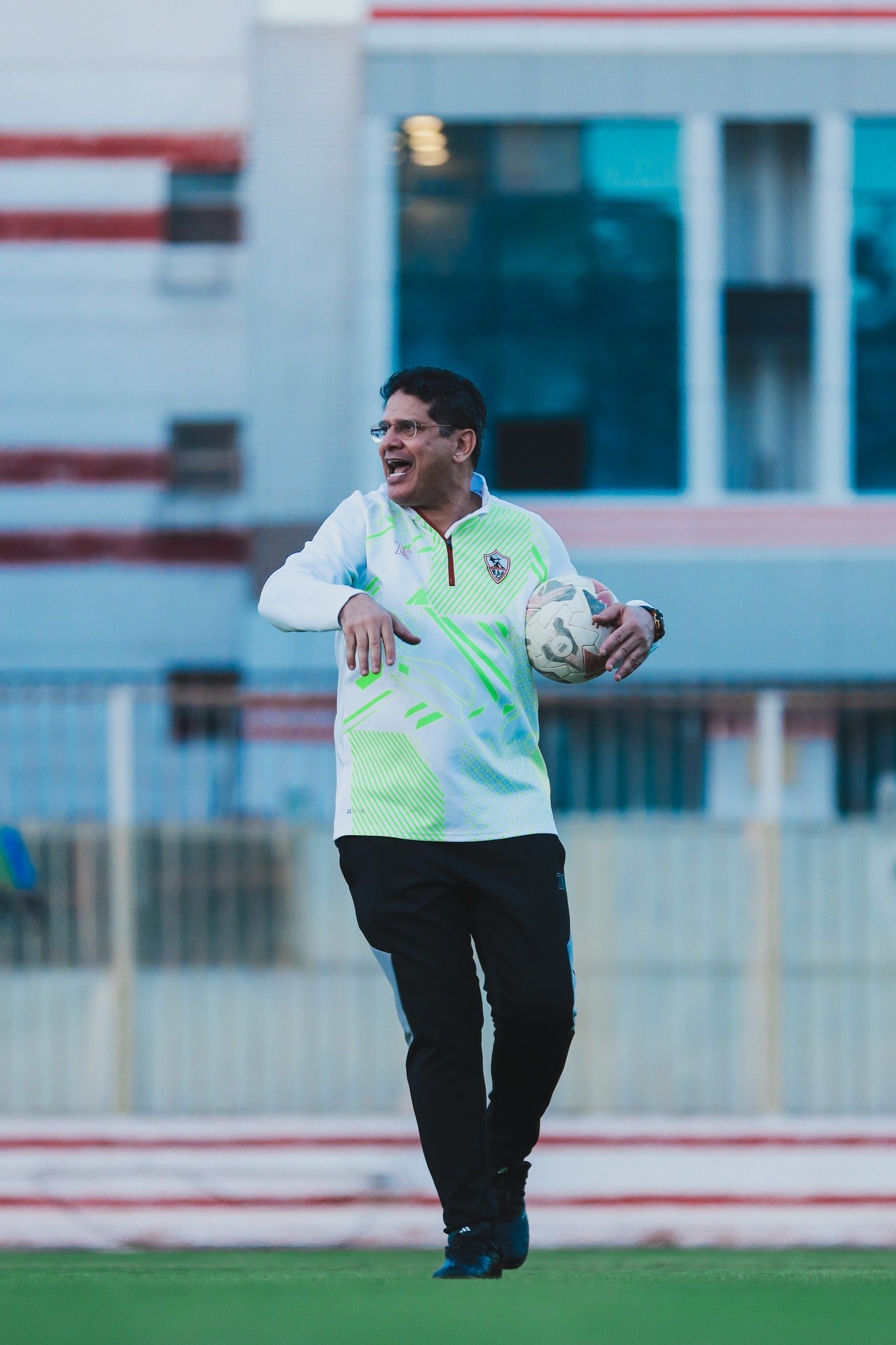الرمادى فى مران الزمالك