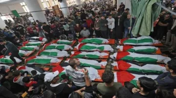 38 شهيدًا و204 جرحى في يوم واحد بقطاع غزة